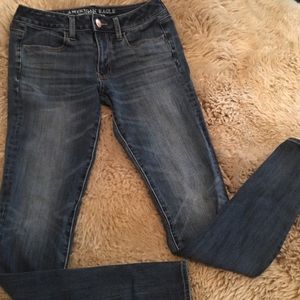 American Eagle GUC 4 Long Jeggings Jeans